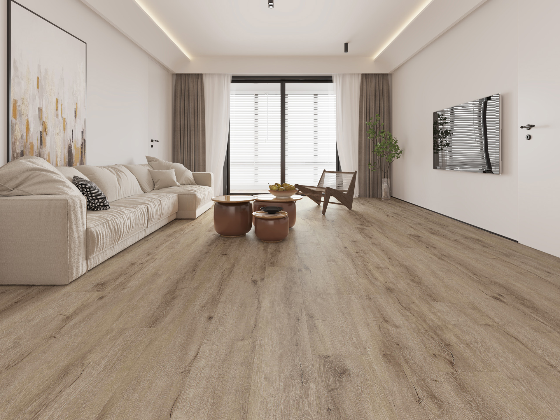 DEKO Extreme Deep Grey Oak SPC flooring